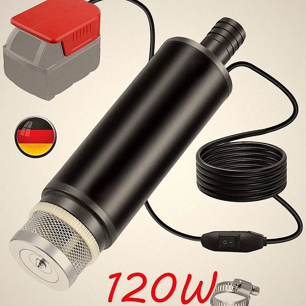 120W Für Einhell X Change 18V Akku Elektrische Wasserpumpe Tauchpumpe Pumpe DHL