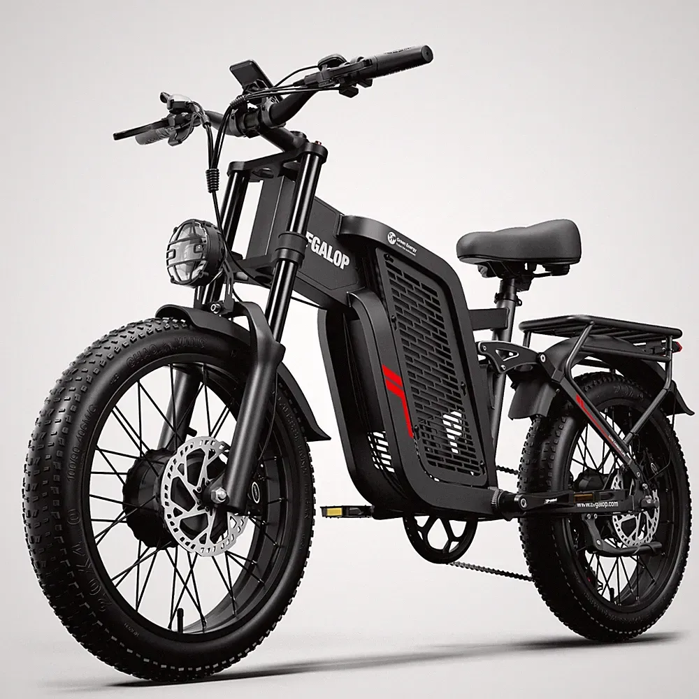 20 Zoll 1000W*2 Elektrisches Mountainbike 52V 24AH Batterien MTB E-Bike TIFGALOP