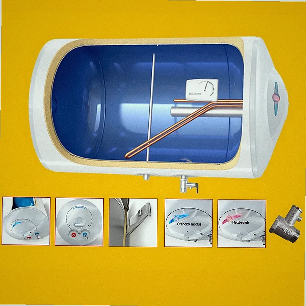 80 100 120 150 Liter L waagerecht horizontal Elektro Warmwasserspeicher Boiler