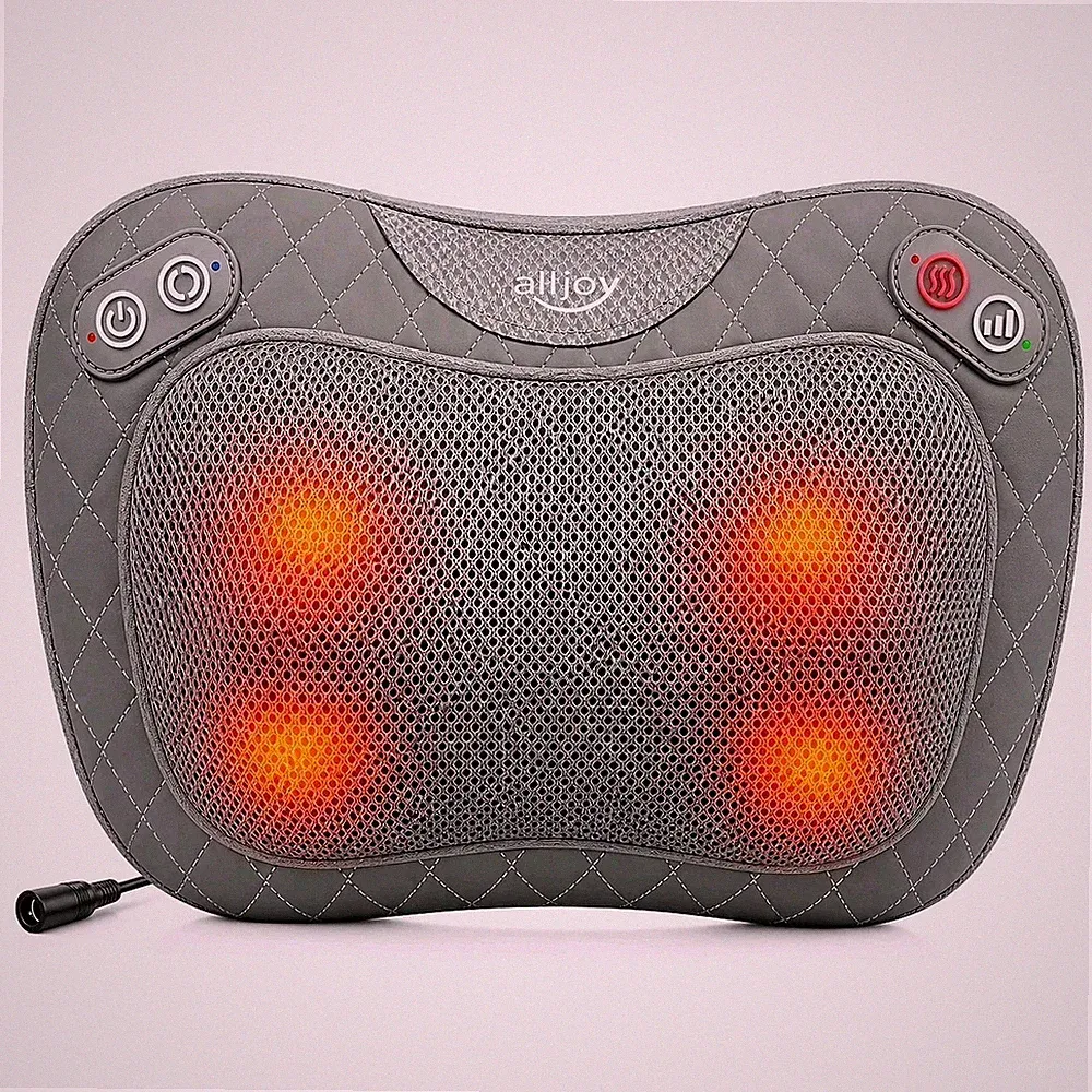 Alljoy Shiatsu Massagekissen für Nacken, Schulter, Rücken Massagegerät
