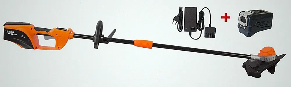 ATIKA FC 40-255 Akku Profi Rasentrimmer Freischneider | 2,0 Ah, 36 V | Ladegerät