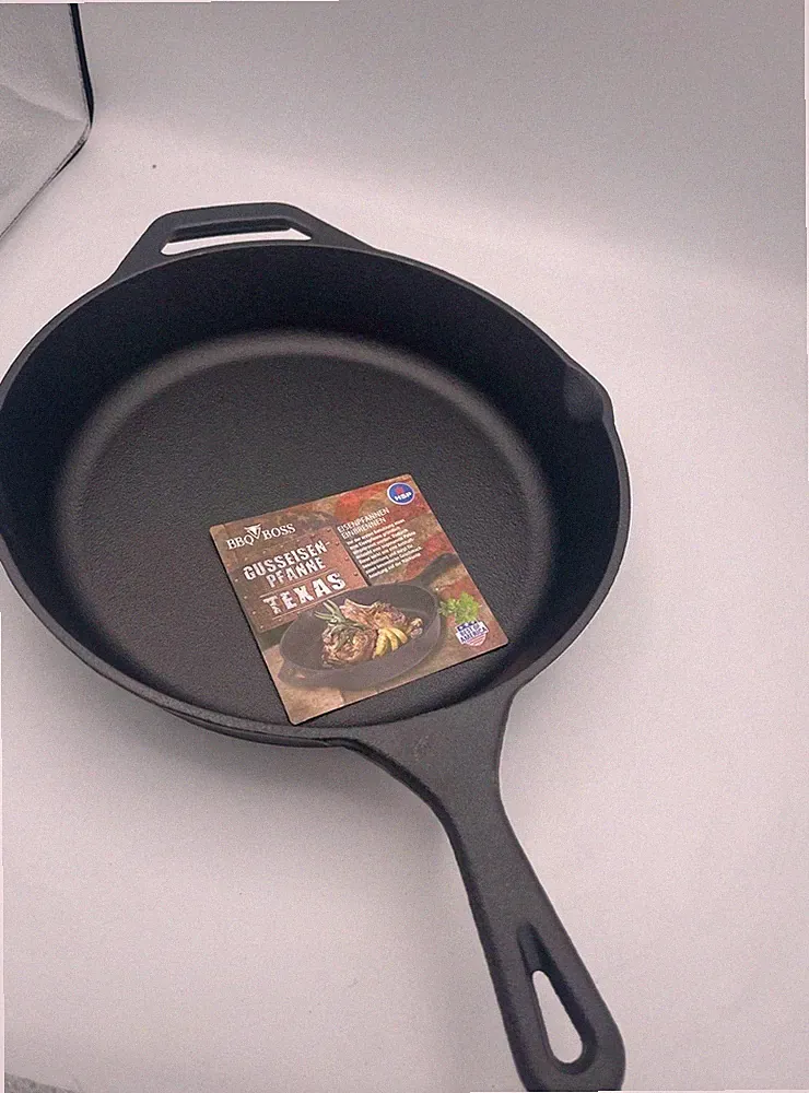 BBQ BOSS "Texas" – Die Pfanne fürs Leben! * Material: Hochwertiges Gusseisen.