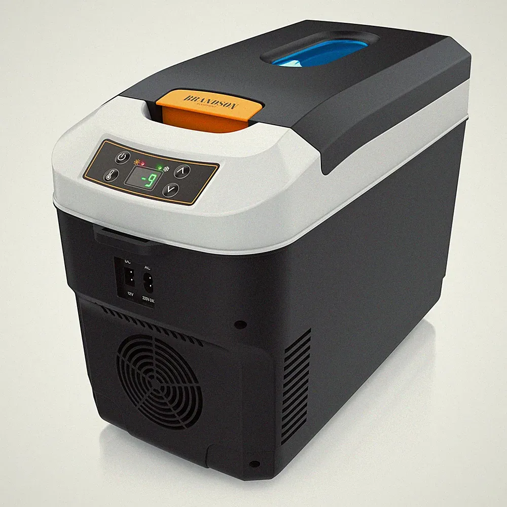 Brandson Kühlbox elektrisch 10L 230 V - 12 V KFZ kühlt und wärmt
