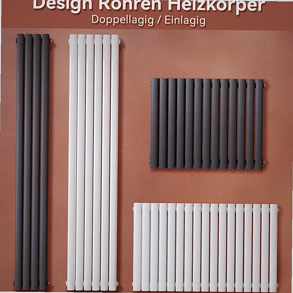 Design Heizkörper Paneelheizkörper Röhrenheizkörper Ein/Doppel Weiß/Anthrazit