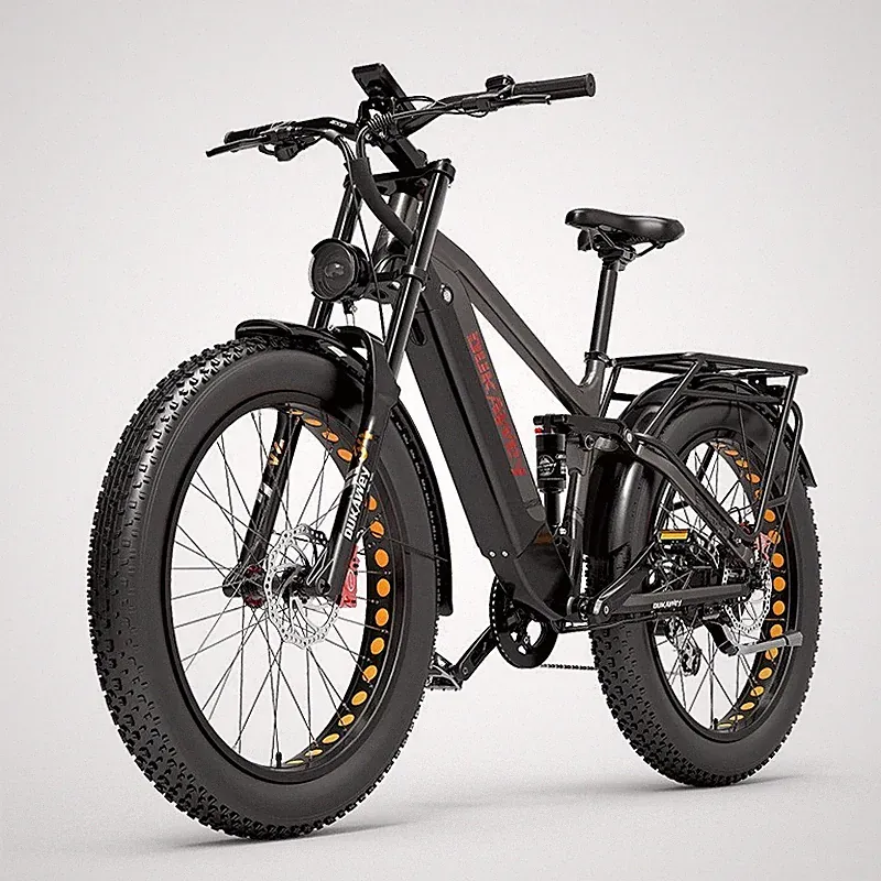 Dukawey Silvertip8 26 Zoll Elektrofahrrad 52V 20AH 1000W City E-Mountain Bike EU