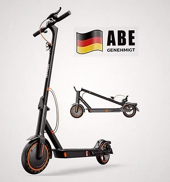 E-Scooter T3 mit ABE 350W 36V/7,8Ah bis 35km 8,5 Zoll Faltbar Elektrischer Stadt