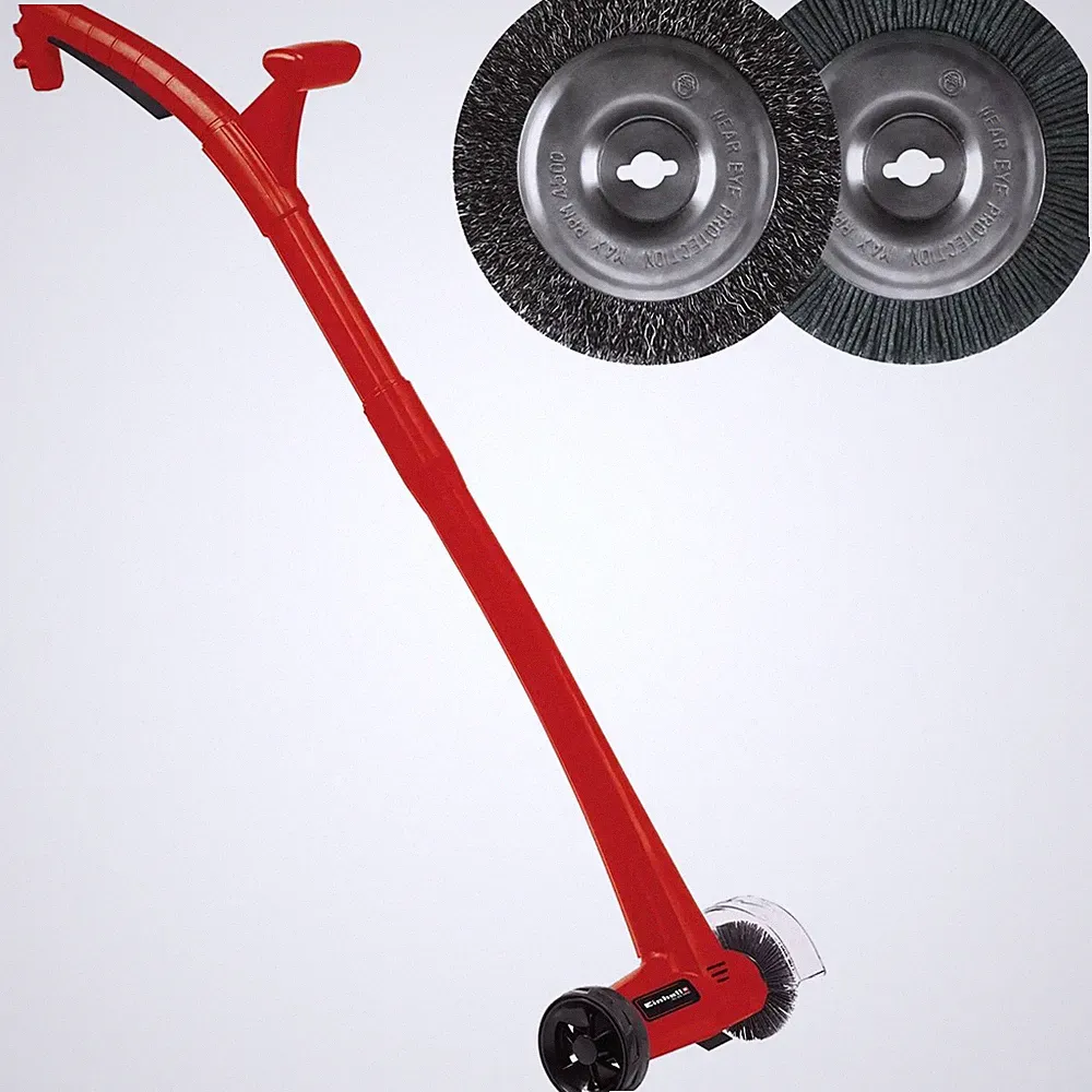 Einhell Elektrischer Fugenreiniger GC-EG 1410 inkl. Nylonbürste & Stahlbürste
