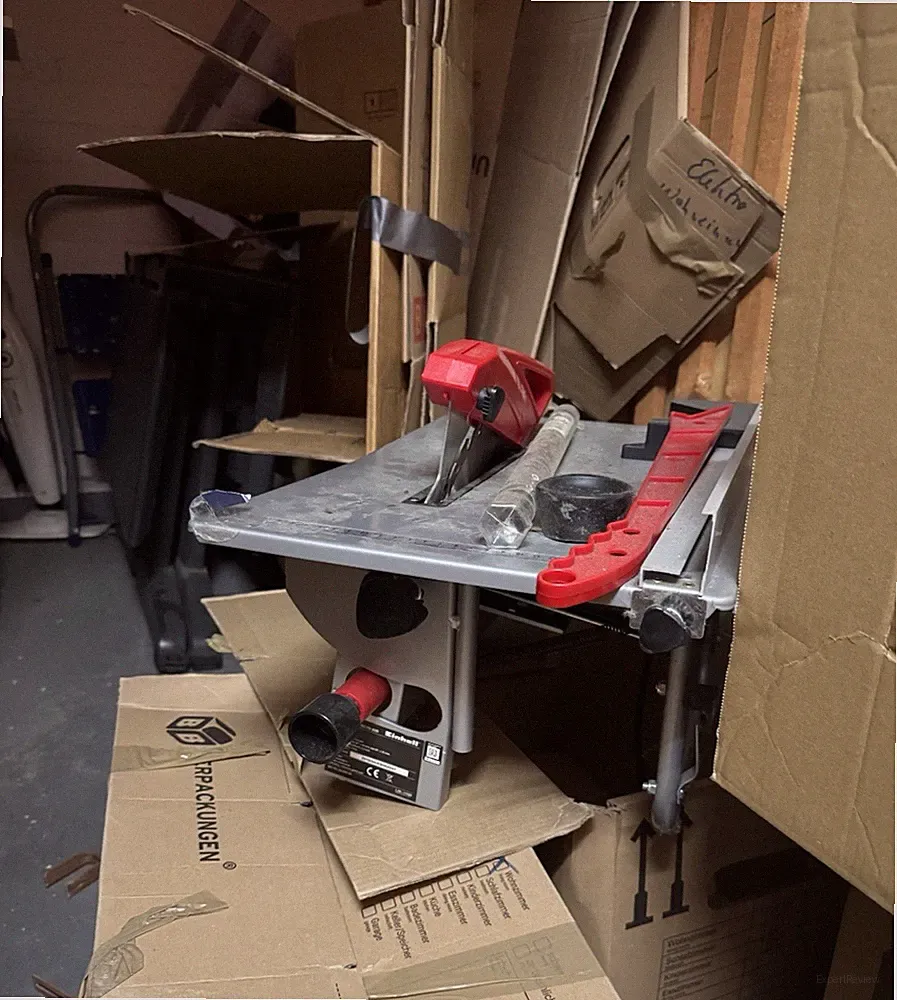 Einhell TC-TS 200 Tischkreissäge elektrisch Rot/Silber ohne Batterie