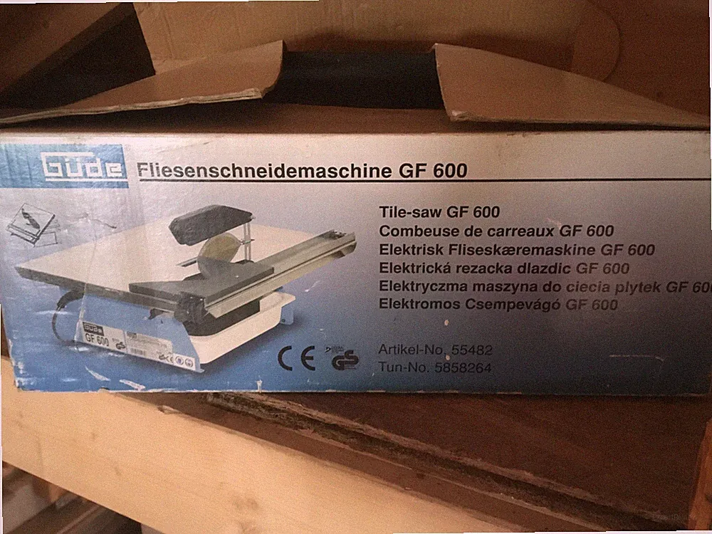 elektrische Fliesenschneidemaschine Güde