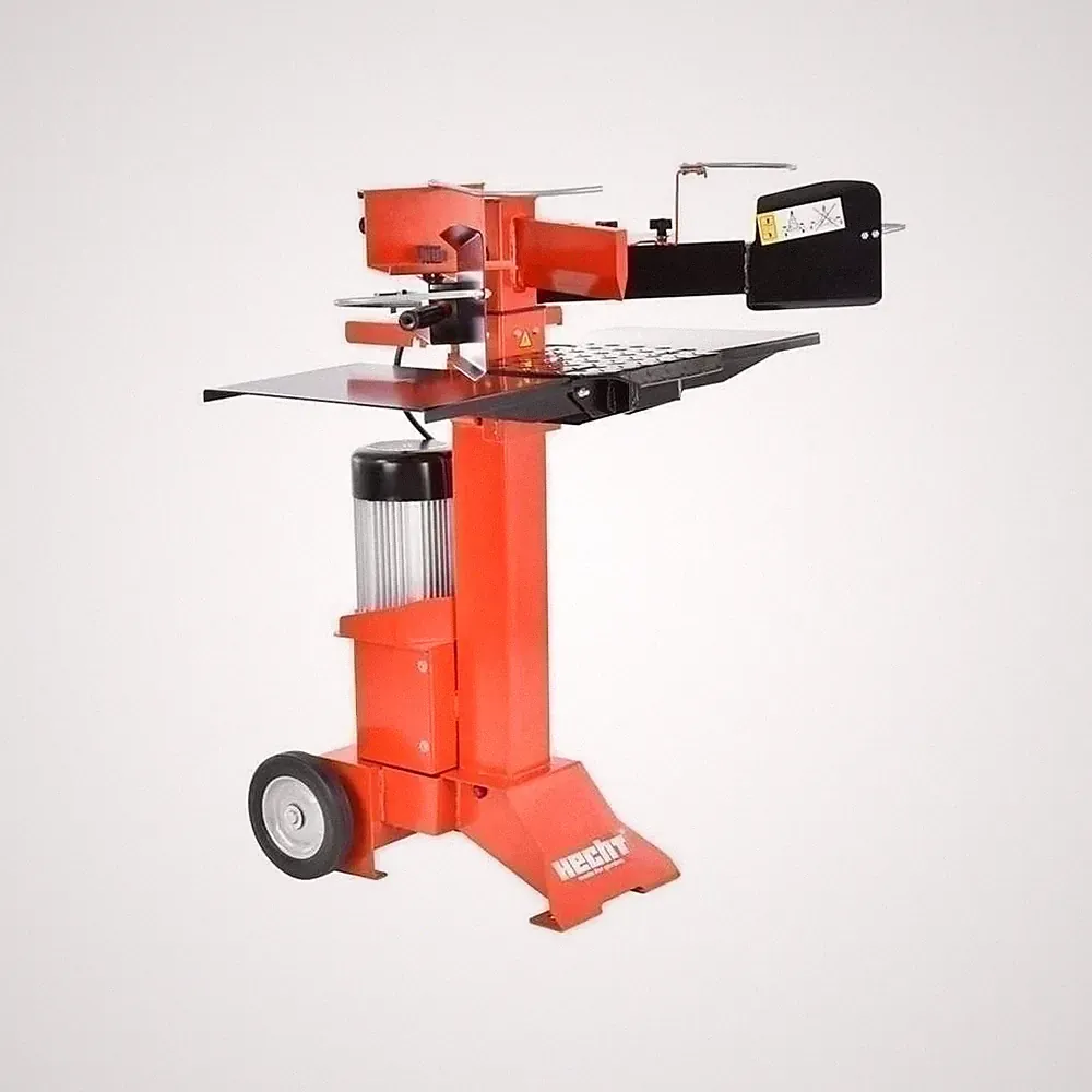 Elektrische Holzspalter vertikal mit 7 Tonnen Spaltkraft, 3000 W