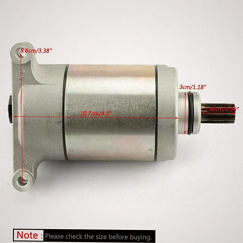 Elektrischer Starter Motor für Yamaha YFM550FWA Grizzly 550 09-15 YFM700 EPS