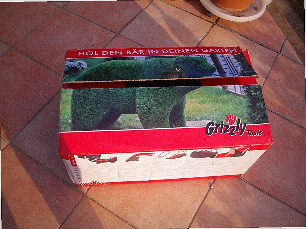 Elektrorasenmäher Rasenmäher Grizzly tools neu OVP