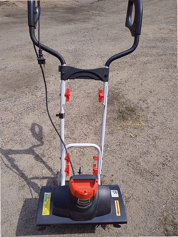 gartenhacke elektrisch Scheppach MTE Elektro