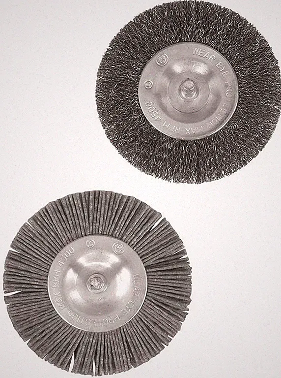 Grizzly Tools Ersatz Fugenbürsten 2er Set für Fugenbürste EFB 400 und EFB 401