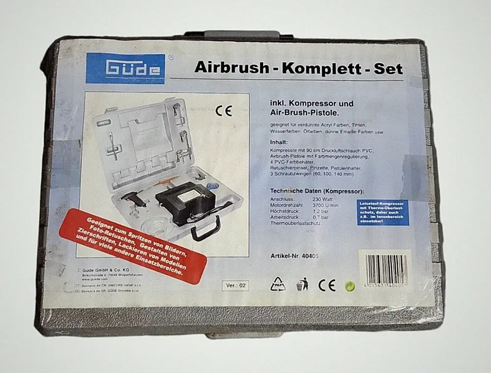 Güde Airbrush KomplettSet