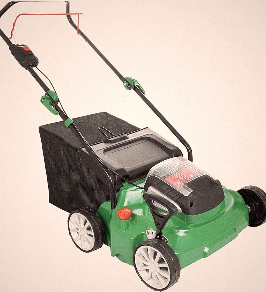 GÜDE Vertikutierer Akku 40V elektro Rasenlüfter elektrisch 400/40-0 S 2in1 Solo