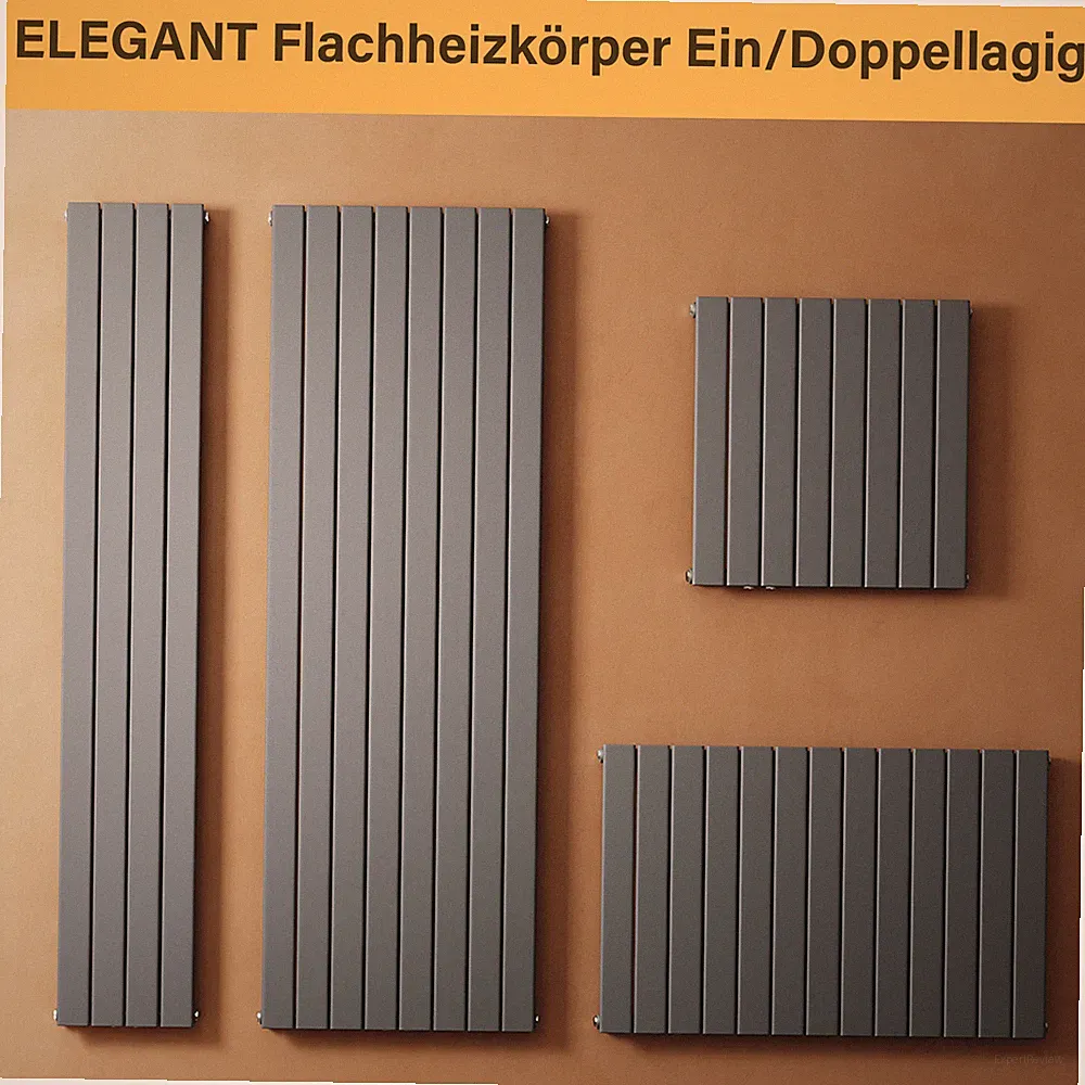 Heizkörper Design Flachheizkörper Wandheizung Horizontal/Vertical Anthrazit