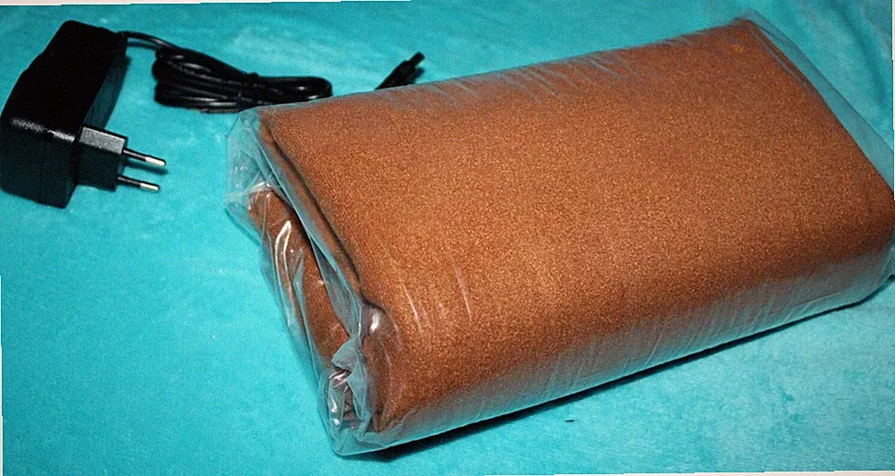 ❤️ Heizmatte braun elektrisch Hunde Katzen ❤️ NEU 65 x 40 cm - 7 Stufen KP 79 €