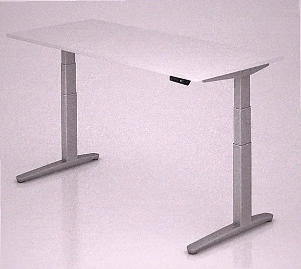 Höhenverstellbarer Schreibtisch elektrisch 180x80x65-129 cm XBM Steh-Sitz-Tisch
