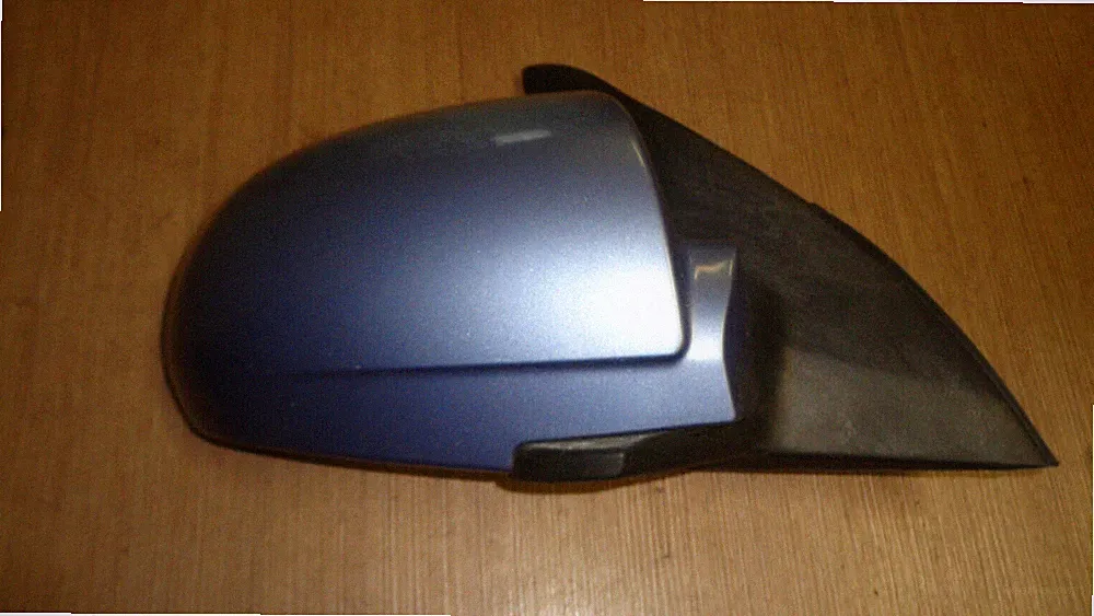 Kia Rio Facelift "02–05 Spiegel Außenspiegel rechts elektrisch 4T blue berry met