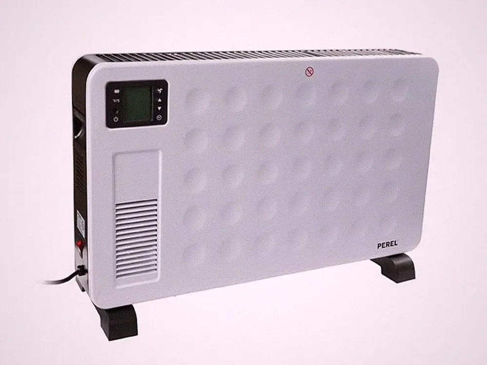 Konvektor Heizung elektrisch 2300W mit Fernbedienung LCD Gebläse Timer Turbo GR1