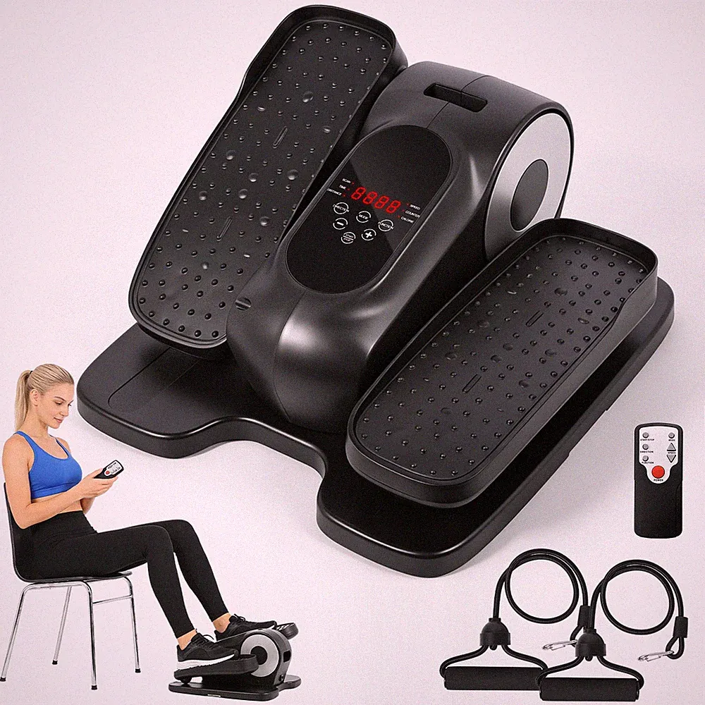 Mini Ellipsentrainer Crosstrainer Elektrisch Beintrainer Stepper Pedaltrainer