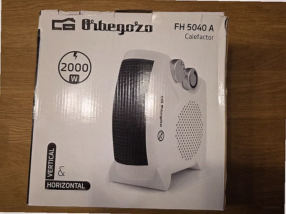 ORBEGOZO FH 5040 Elektrischer Raumheizlüfter 2000 Watt Horizontal&Vertikal