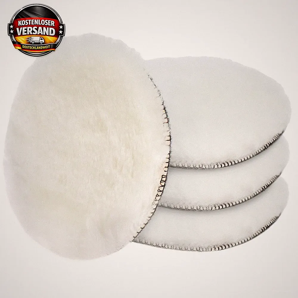 Polierpads 150 mm Set für exzentrische Poliermaschinen superweich, wiederverwend