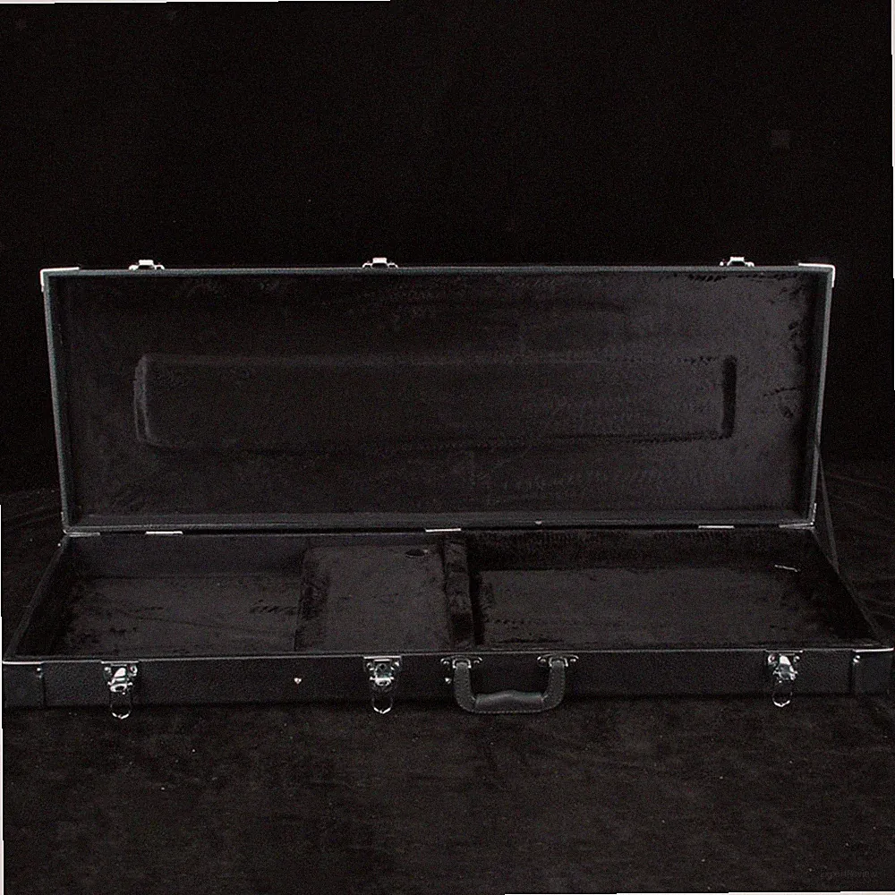 Quadratischer Hartschalenkoffer für E-Gitarre für Standard-Gitarrenbässe