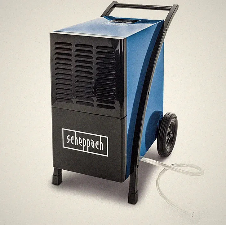 Scheppach DH6100x Bautrockner 60L / Tag 1050W Auto-Stopp elektrisch