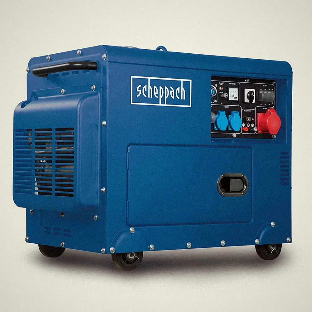 Scheppach Diesel Stromerzeuger SG5200D Notstromaggregat Generator E-Start 5000W