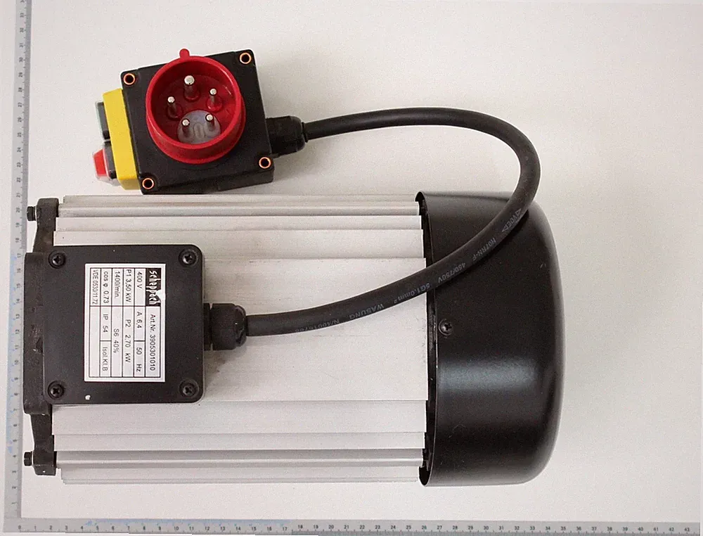 Scheppach Motor 3.5 kW mit Schalter 400V 50Hz | Elektrische Ausrüstung