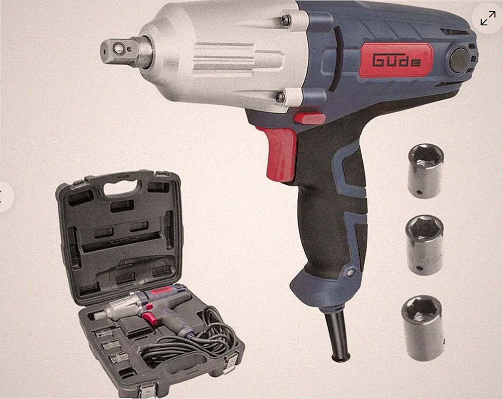 Schlagschrauber Güde - ESS 350 inkl. Koffer und Nüsse 17,19,21 - elektrisch - 1A