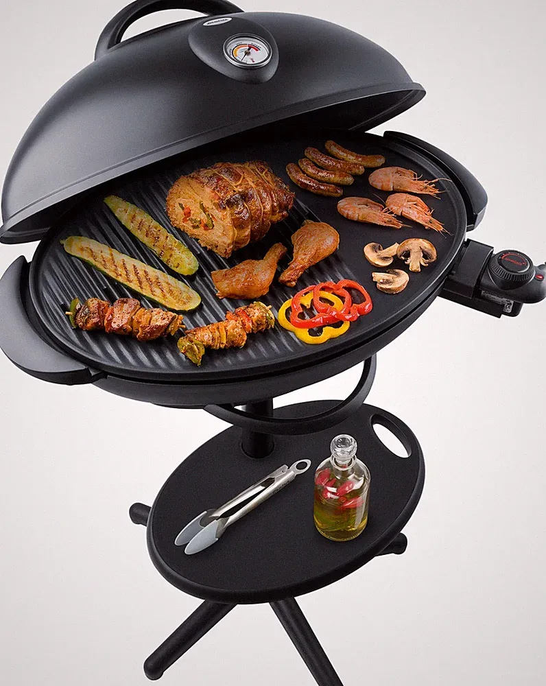 Steba VG 350 BIG | PFAS-frei | XXL Ablagefläche | Standgrill | Elektro Grill