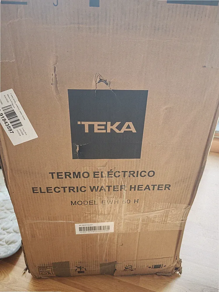 Teka EWH50H Elektroboiler Warmwasserspeicher Horizontal 50 Liter Neu Ovp