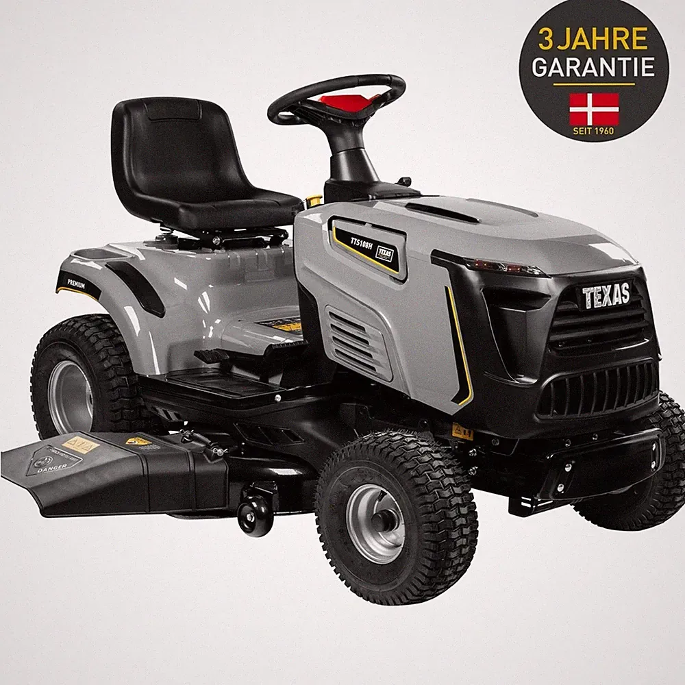 TEXAS Rasentraktor TTS108H Aufsitzmäher Aufsitzrasenmäher Traktor Rasenmäher