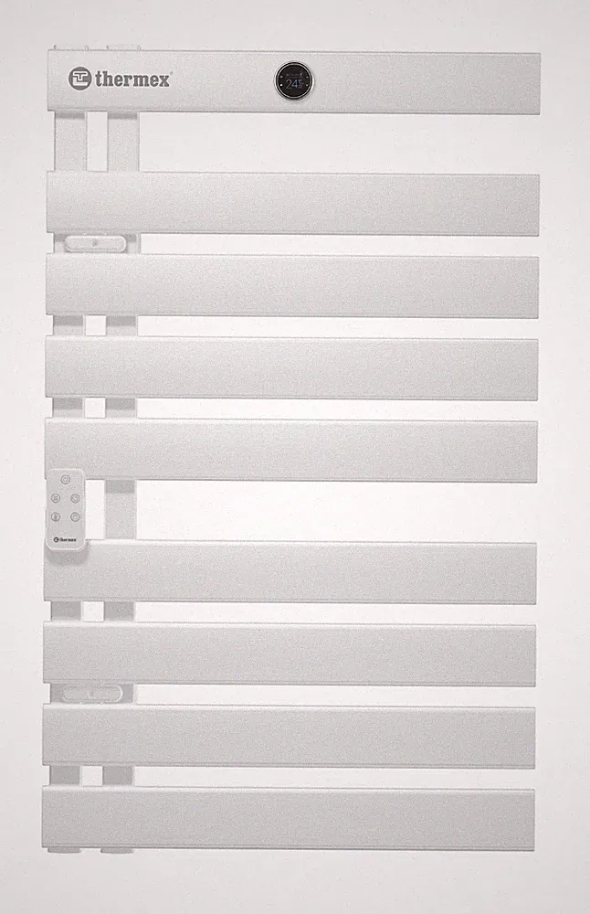 Thermex Njord White 425W Elektrischer Handtuchheizkörper IP24 Badheizkörper