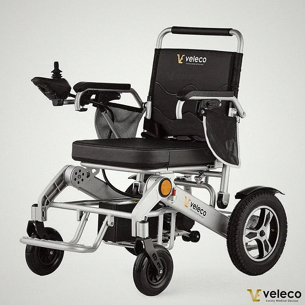 Veleco Cosmo - Elektrischer Rollstuhl - E-Rollstuhl - Faltbar - 2x250W