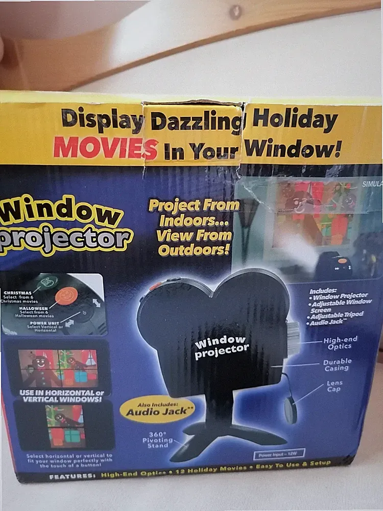 Window-Projektor - Movies - Christmas / Halloween - elektrisch